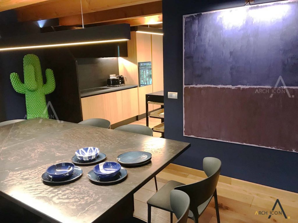 COURMAYEUR IN BLU - L'ANTICHALET - progetto Arch.Tiziano Boglio