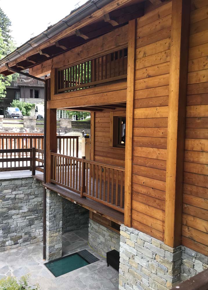 COURMAYEUR IN BLU - L'ANTICHALET - progetto Arch.Tiziano Boglio