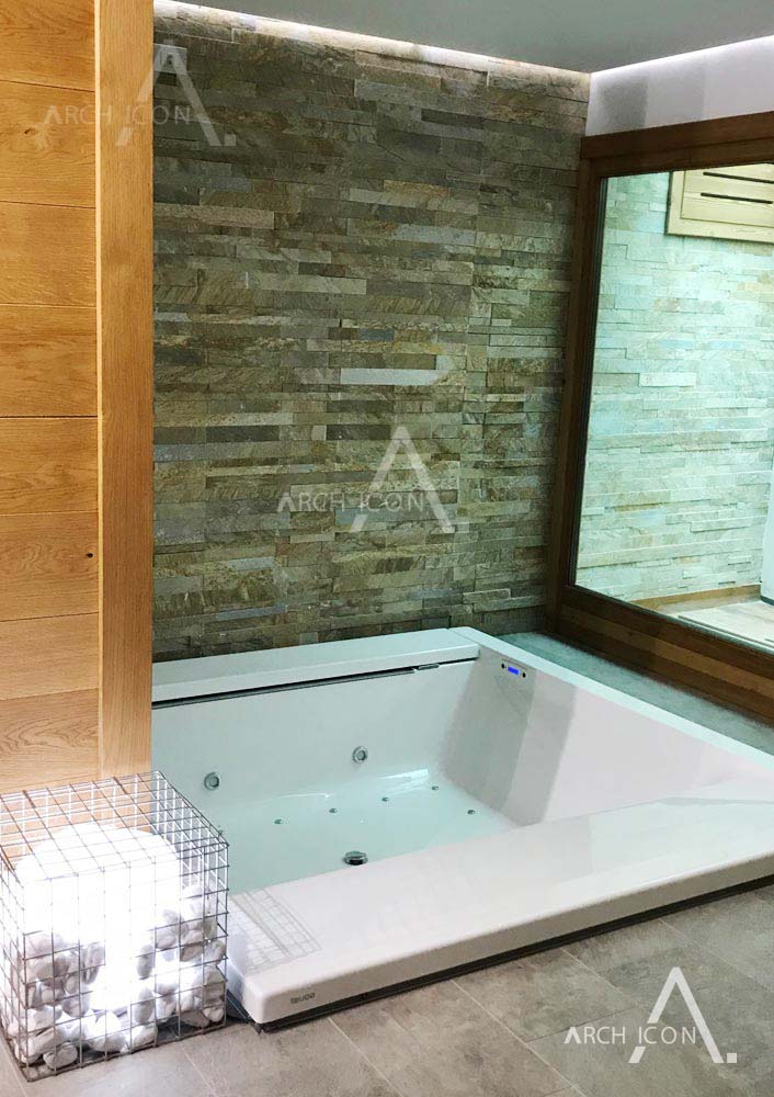 COURMAYEUR IN BLU - L'ANTICHALET - progetto Arch.Tiziano Boglio