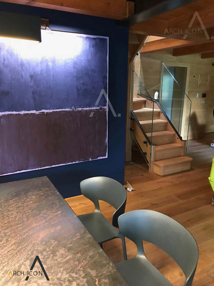 COURMAYEUR IN BLU - L'ANTICHALET - progetto Arch.Tiziano Boglio