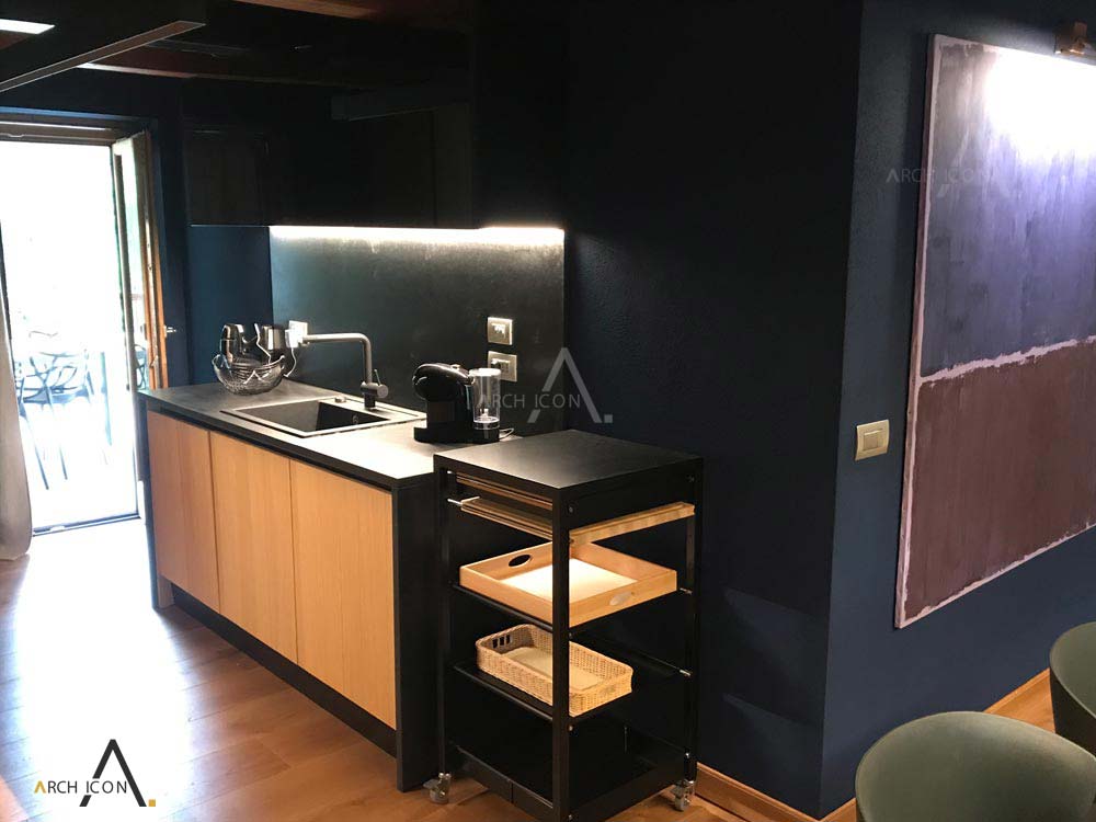 COURMAYEUR IN BLU - L'ANTICHALET - progetto Arch.Tiziano Boglio