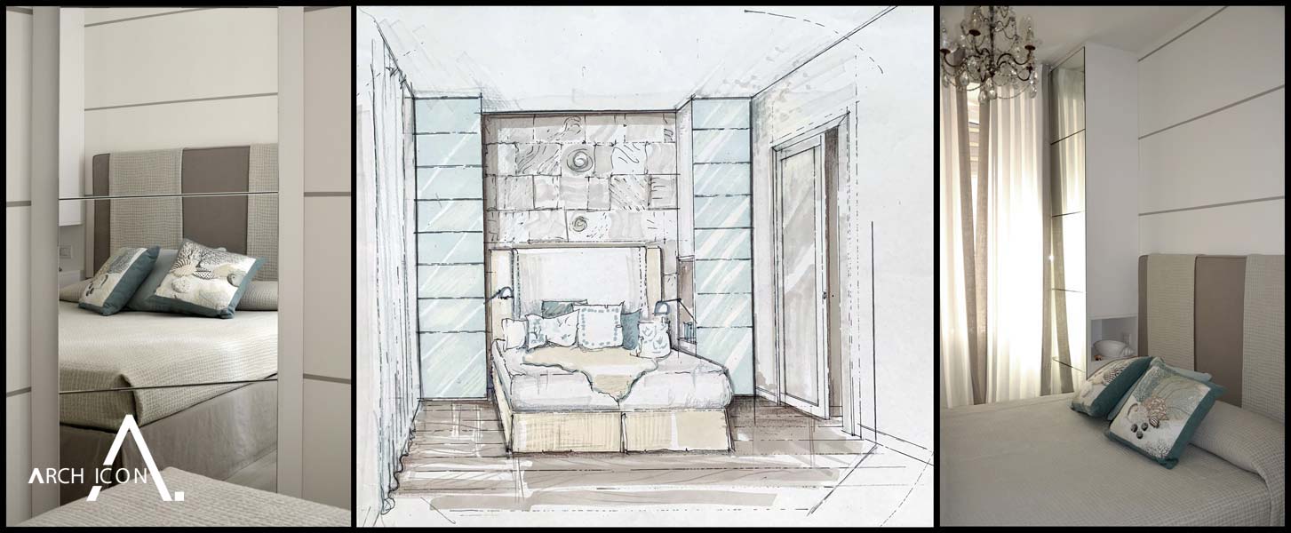 Vintage & verde acqua progetto Arch. Anna Spagnolo