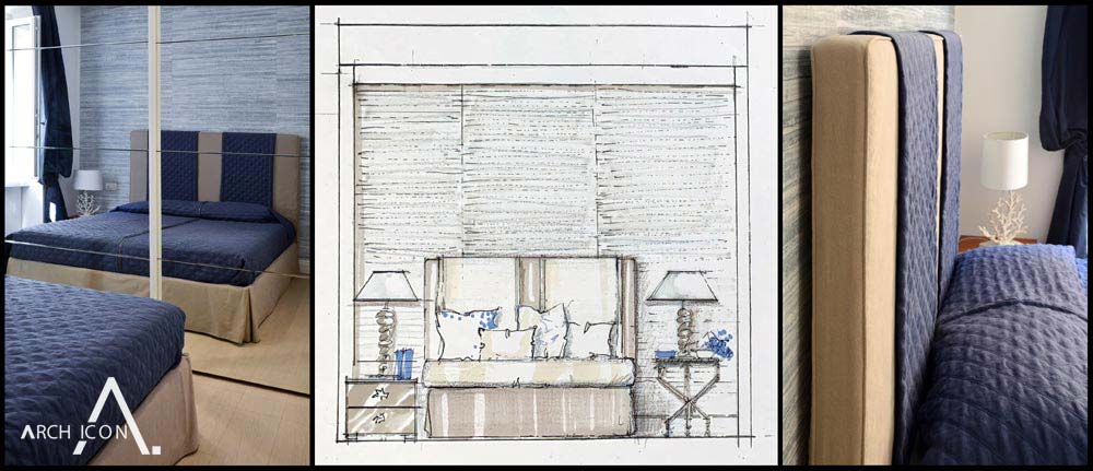 Vintage & verde acqua progetto Arch. Anna Spagnolo