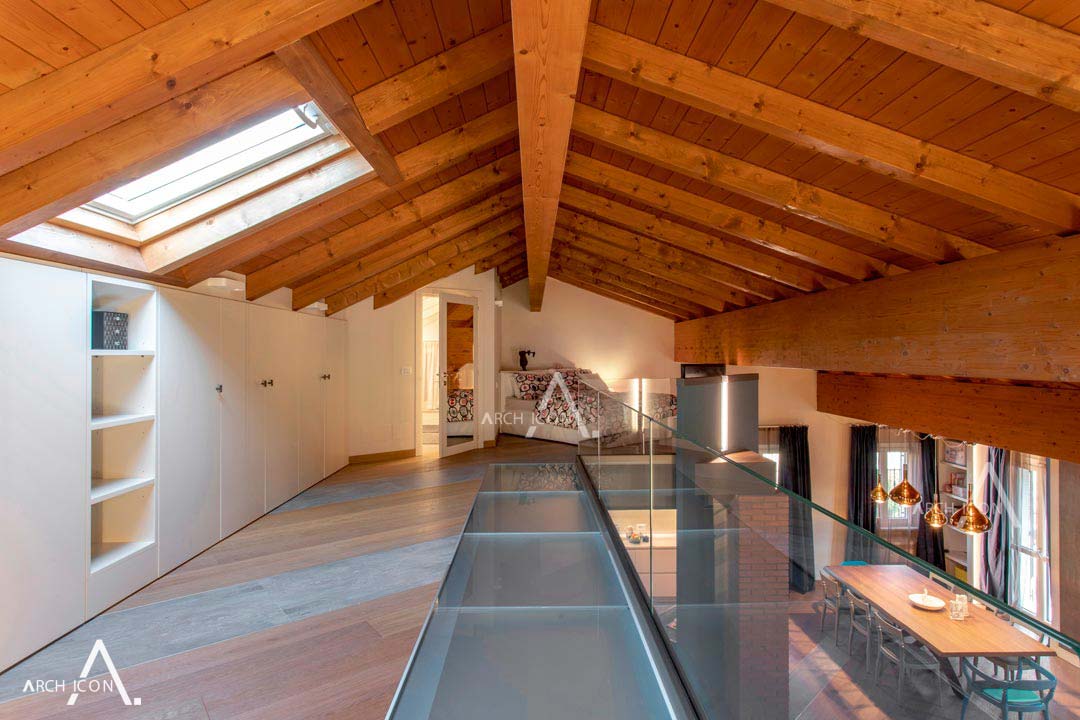 Ristrutturazione di un casale lombardo -Progetto Arch . Tiziano Boglio