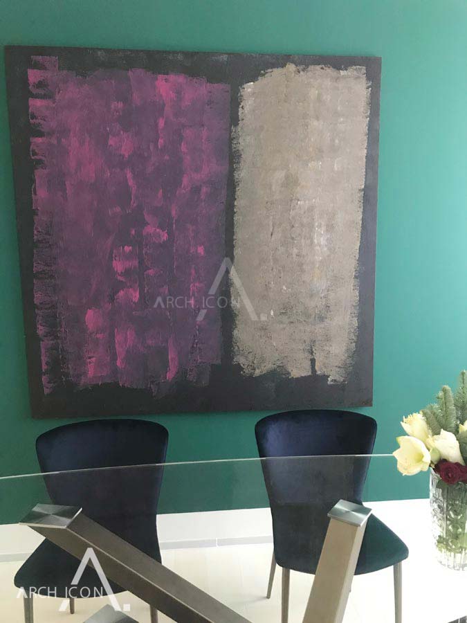 interior design - bianco e verde inglese -archicona-studio architetti Novara