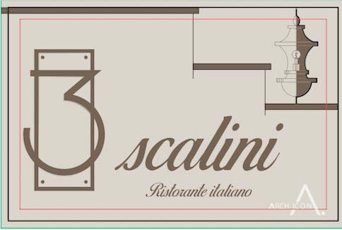 3scalini ristorante novara- ristrutturazione - archicona studio architetti novara